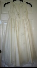 Girls Bridesmaids Dress Age 8 LENGTH 128 cm ONLY WORN ONCE
