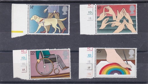 British old stamps 1981 year - stamps,