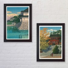 Set of 2 Kawase Hasui Japanese