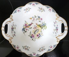 Coalport "Paradise" Handled Dish. Ref:xbd%