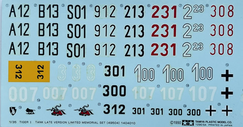 Decals 35 scale - decals, 1:35