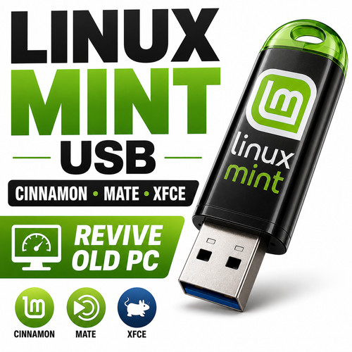 Linux mint usb drive - linux,