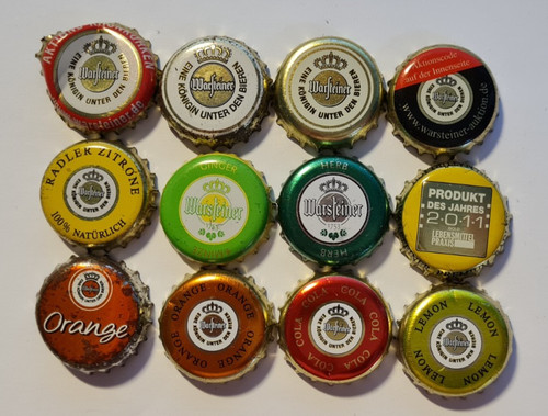 Warsteiner very old - bottle, cap