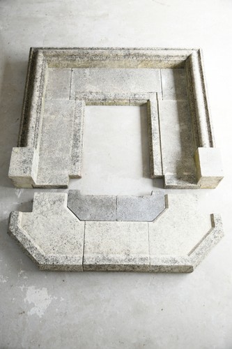 Bolection style limestone - bolection,