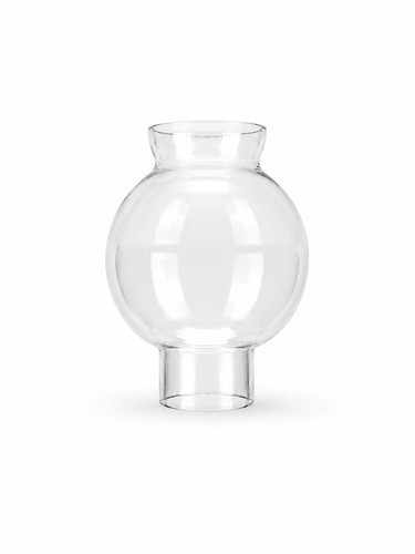 Small bulb oil lamp chimney - small,
