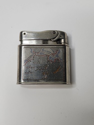 1950s mylflam lighter map of - 1950s,