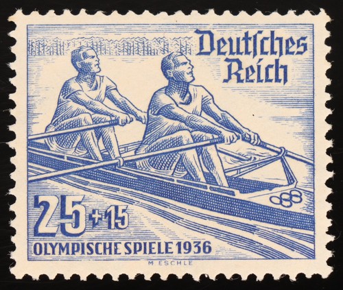 Germany 1936 15pf olympic - 1936, 25+15pf