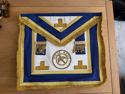 Masonic craft dress apron - apron, &