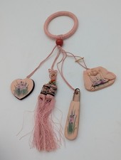 Chinese Silk Chatelaine Set W