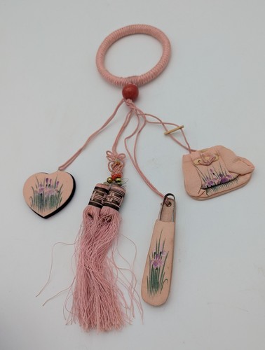 Chinese silk chatelaine - chatelaine, w