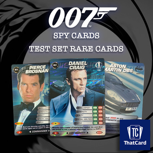 James bond 007 - spy, cards