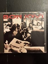 Bon Jovi CROSSROADS Used 15 Track Greatest Hits Cd Pop Soft Rock Metal 80s 90s