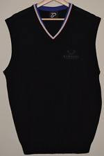 Ian Poulter IJP Essendon Country Club Black Sleeveless Golf Jumper Size Large