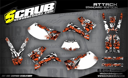 Ktm graphics smc 625 640 - ktm,