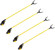 4 X Long Reach Grabber Reacher Litter Picker Helping Hand Held Pick Up Tool 76CM