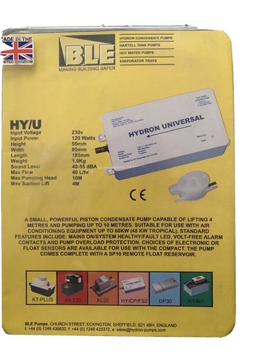 Hydron condensate pump - hydron,