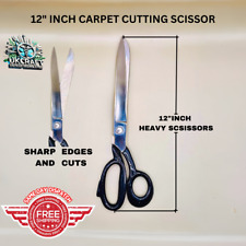 12" inch heavy duty scissor-Tailoring,Leather,Craft and Industrial Grade Cutting