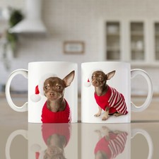Christmas Chihuahua Mug /