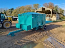 Sow feeder livestock trailer