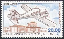 St Pierre & Miquelon 1989  Planes/Piper/Aircraft/Aviation/Transport 1v (n30576)
