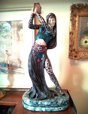 Large Vintage Art Deco Style