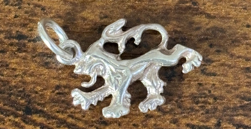 Sterling silver scottish lion - scottish,