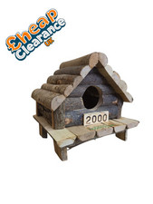 House 2000 Hamster Small Animal Wooden Natural House Gerbil Mouse  SALE