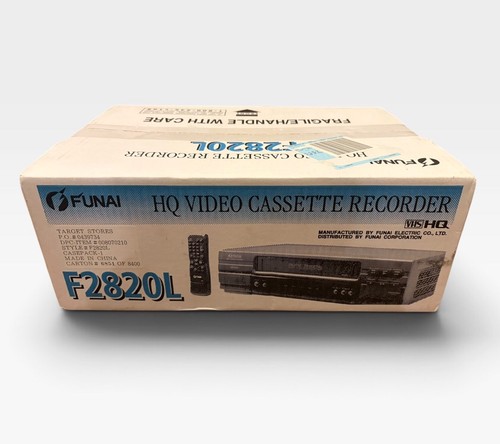 Funai f2820l vcr - funai,