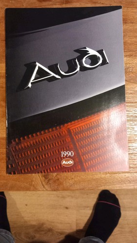 Audi range 1989 market - 1989-90, uk