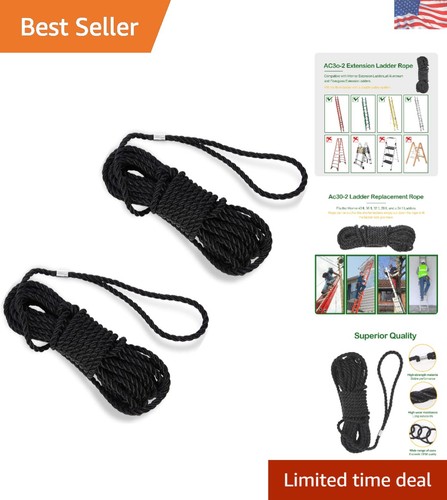 80ft extension ladder rope - 80ft,