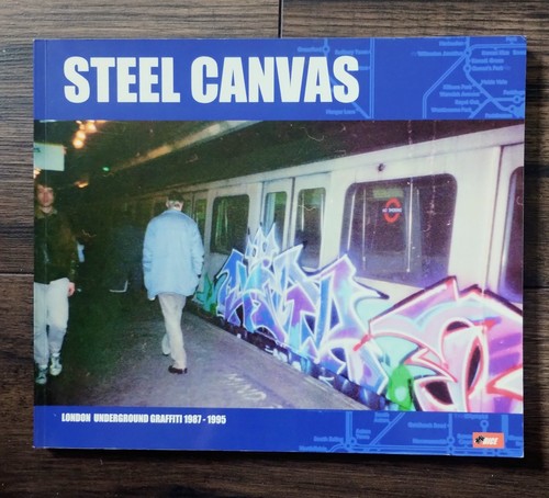 Steel canvas book - steel, london
