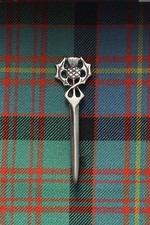 Antique Thistle Kilt Pin