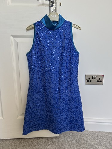 Weissman mock neck shift dress - neck,