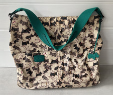 Radley Doodle Dog Oilskin Hobo Bag