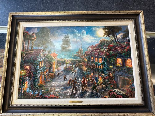 Disney thomas kinkade pirates - disney,
