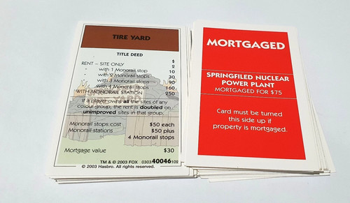 Full set monopoly deed - full,