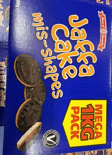 Jaffa cake mis shapes - jaffa, 1kg