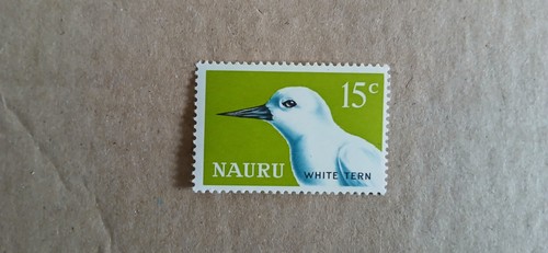 Nauru 1968 sg88 15c white - white, tern