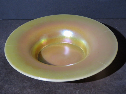 Steuben calcite and aurene art - calcite,