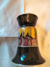 Antique floral salt - antique,