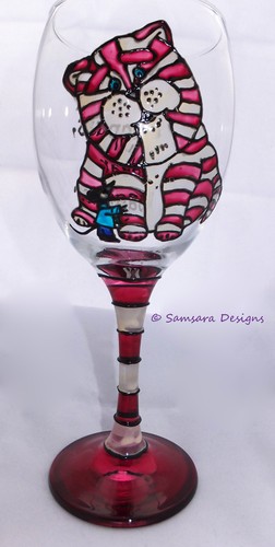 Bagpuss wine gin glasses - wine,