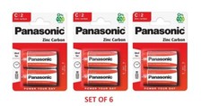 PACK OF 6 Panasonic Zinc