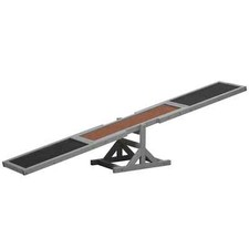 PawHut Wooden Pet Seesaw for