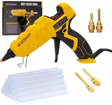 Hot Glue Gun for Crafting - 60/100w, 2 Power Modes, 2 Nozzles,industrial Glu Gun