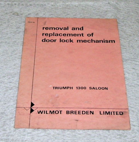 Wilmot breeden triiumph 1300 - breeden,