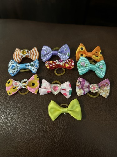 Hair harness lead dog - dog, bows