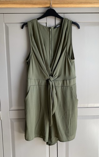 Quiz khaki sleeveless - quiz,