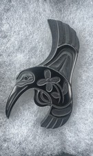 Haida Argillite Pin of a
