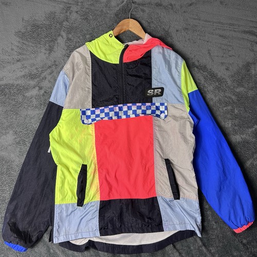 Smoke rise retro - color, block