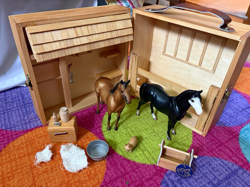 Vintage breyer horse - horse, tote